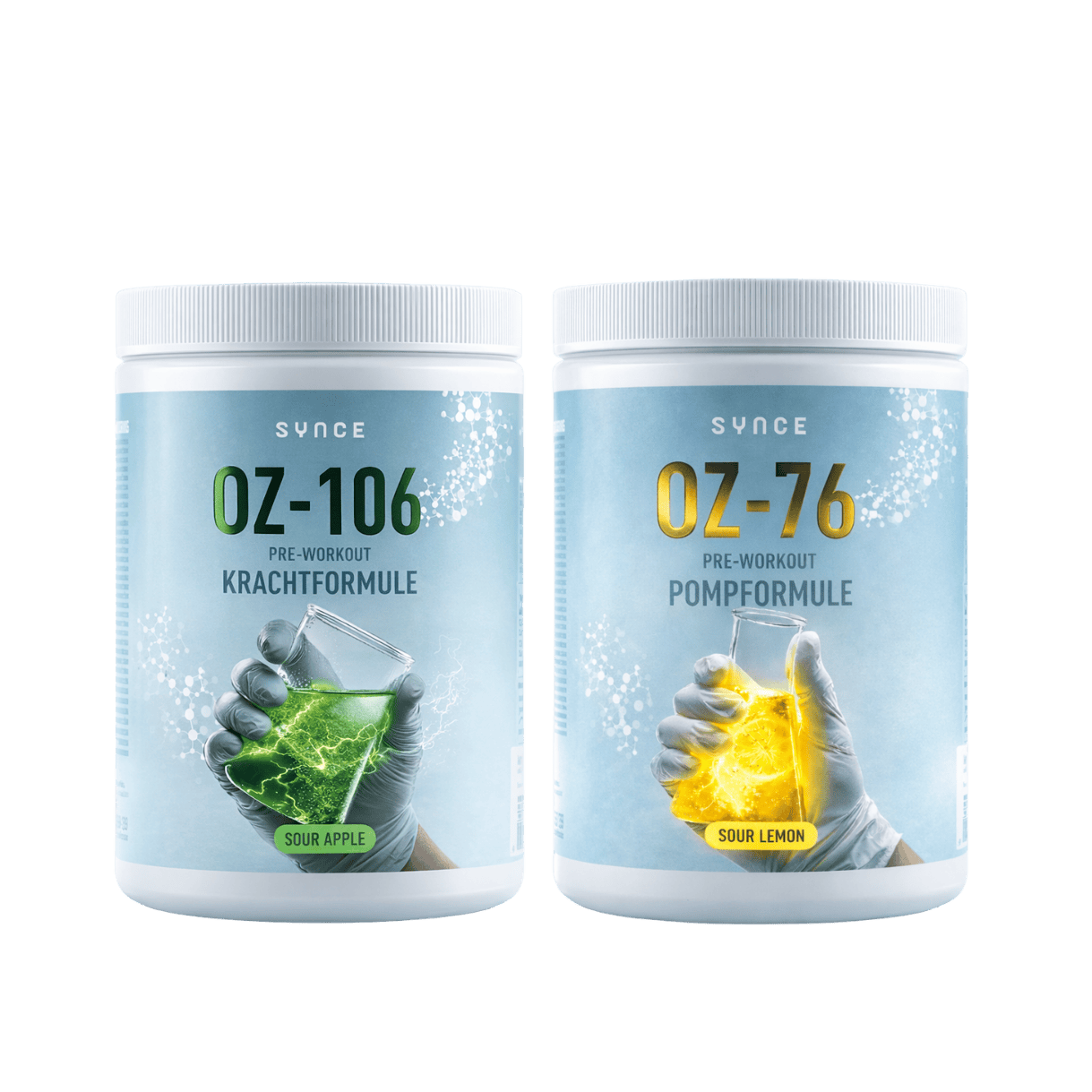 Pre-workout bundel | Krachtformule + Pompformule 